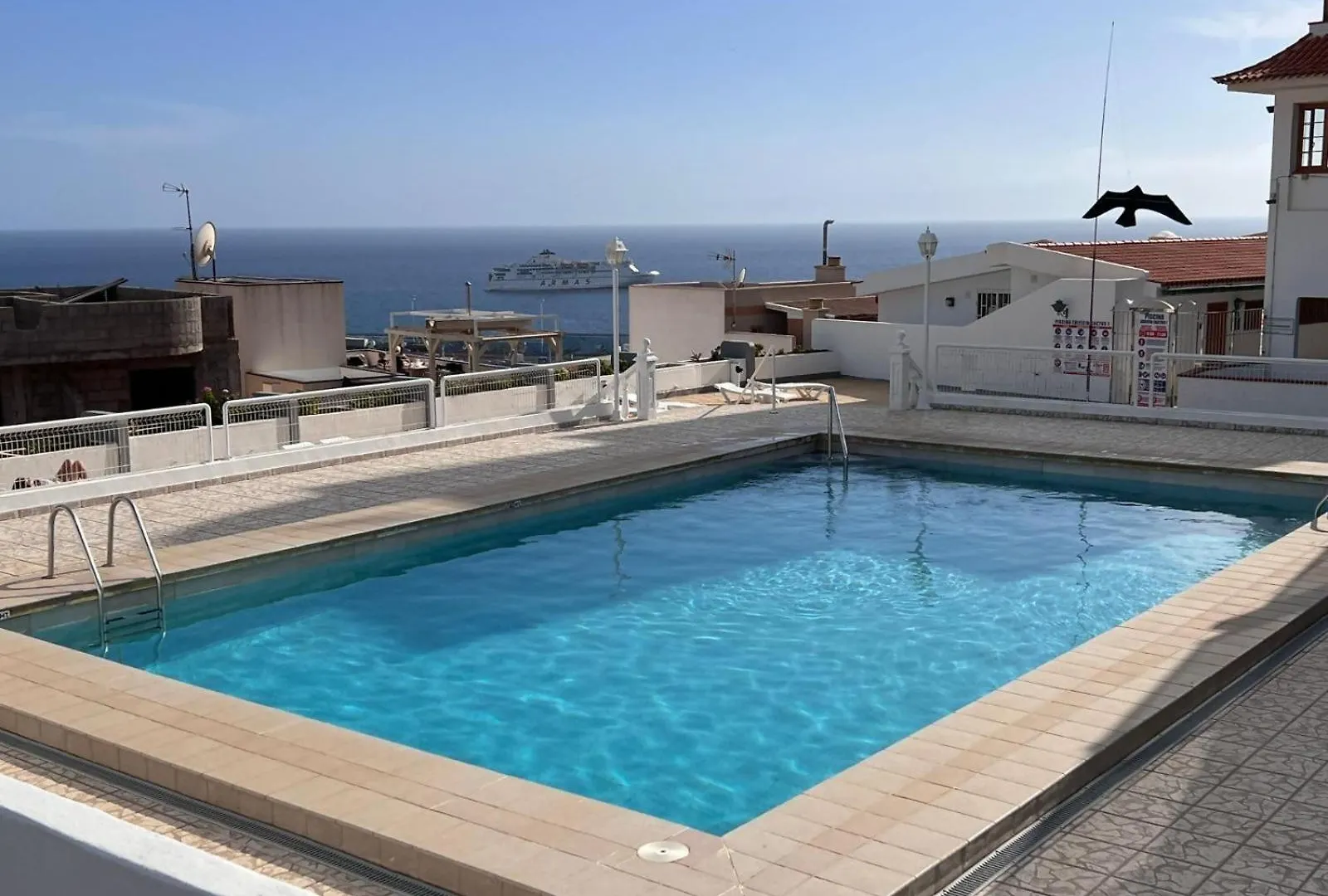 شقة Vista Mar Y Piscina Climatizada أرونا
